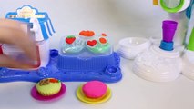 Play Doh Sweet Shoppe Perfect Twist Ice Cream Playset and Play Doh Double Desserts Machine