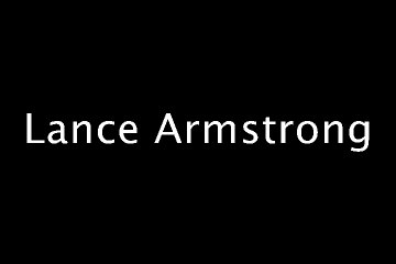 Lance Armstrong