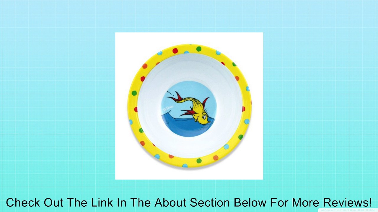 Bumkins Dr. Seuss Melamine Bowl Review