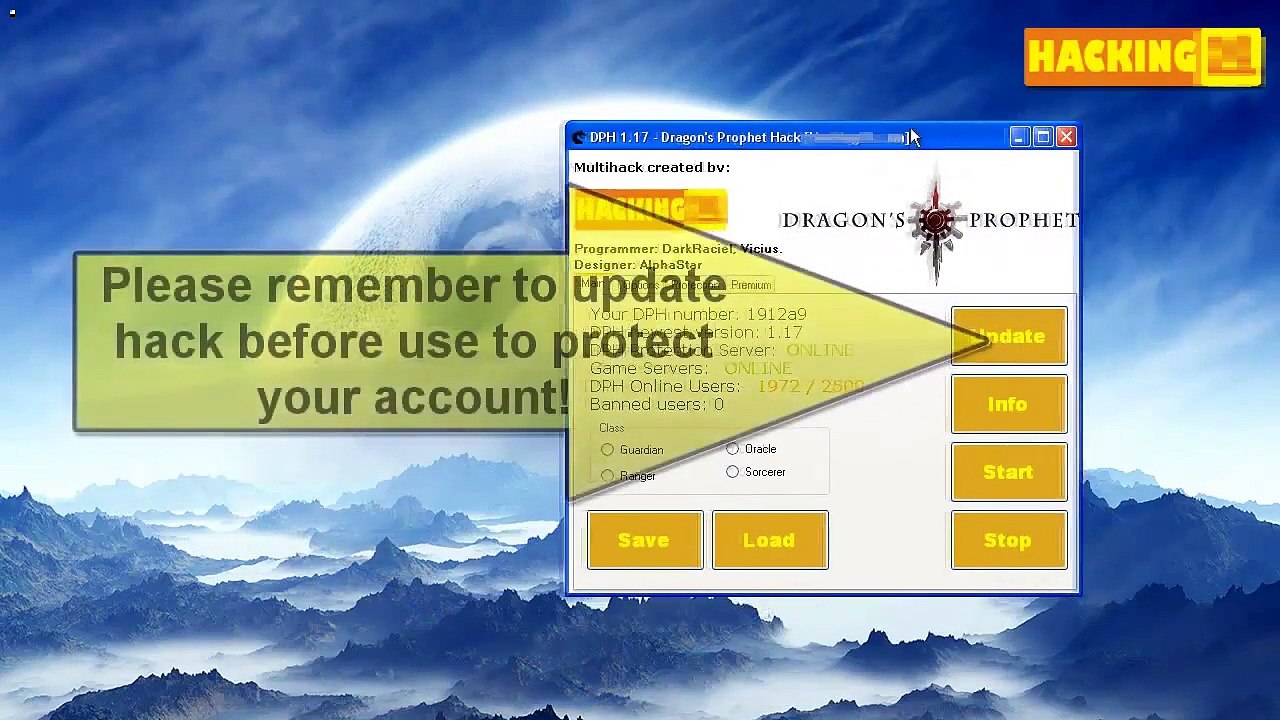 Dragons prophet Tool [Diamond, Dmg, Exp, Speed Tools][Updated 2014]