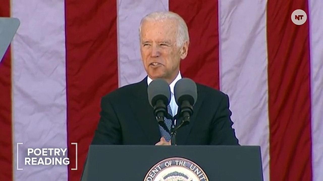 Biden Thinks Steinbeck Quote Will Make Up For PTSD
