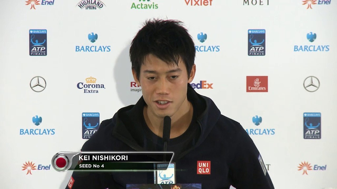 Torneo de Maestros - Nishikori, tras caer ante Federer