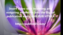 Video Tutorial - How to add video with incoming and outgoing animation with digital publishing solution?