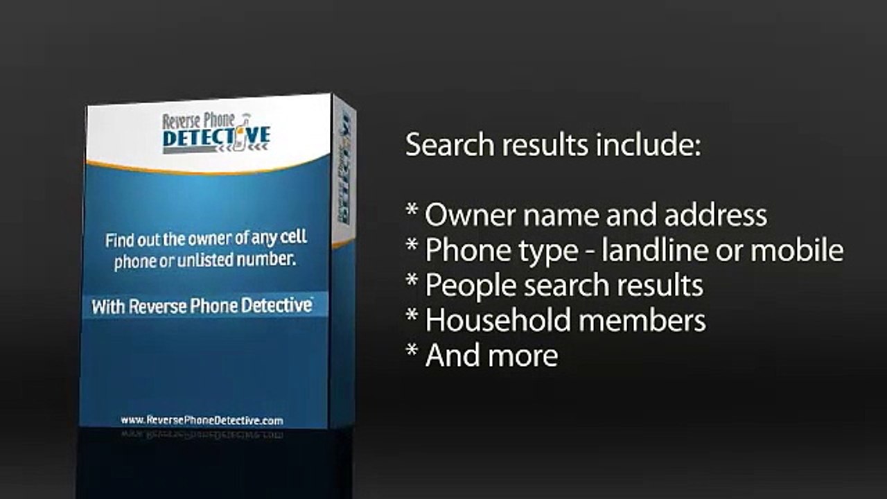Reverse Phone Detective Reverse Phone Lookup For Cell Phones