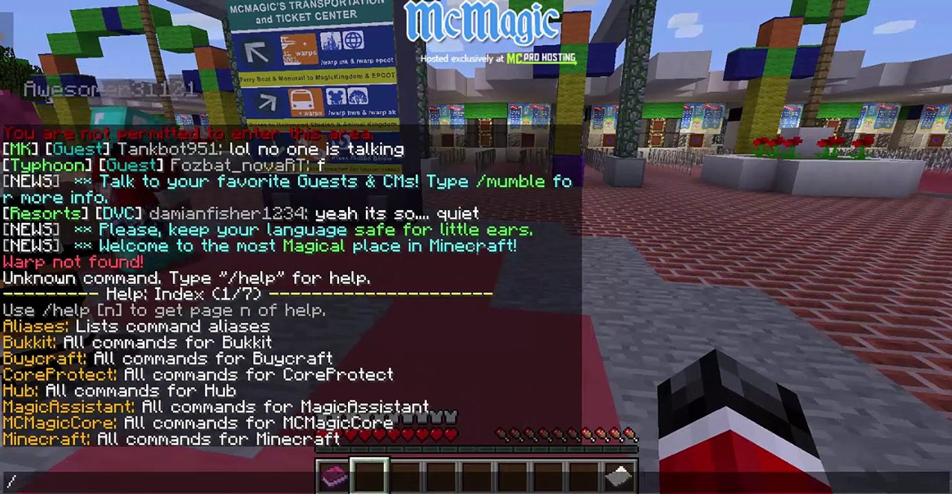 Minecraft Disney Server!
