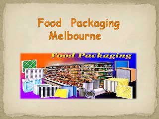 Food Packaging Melbourne