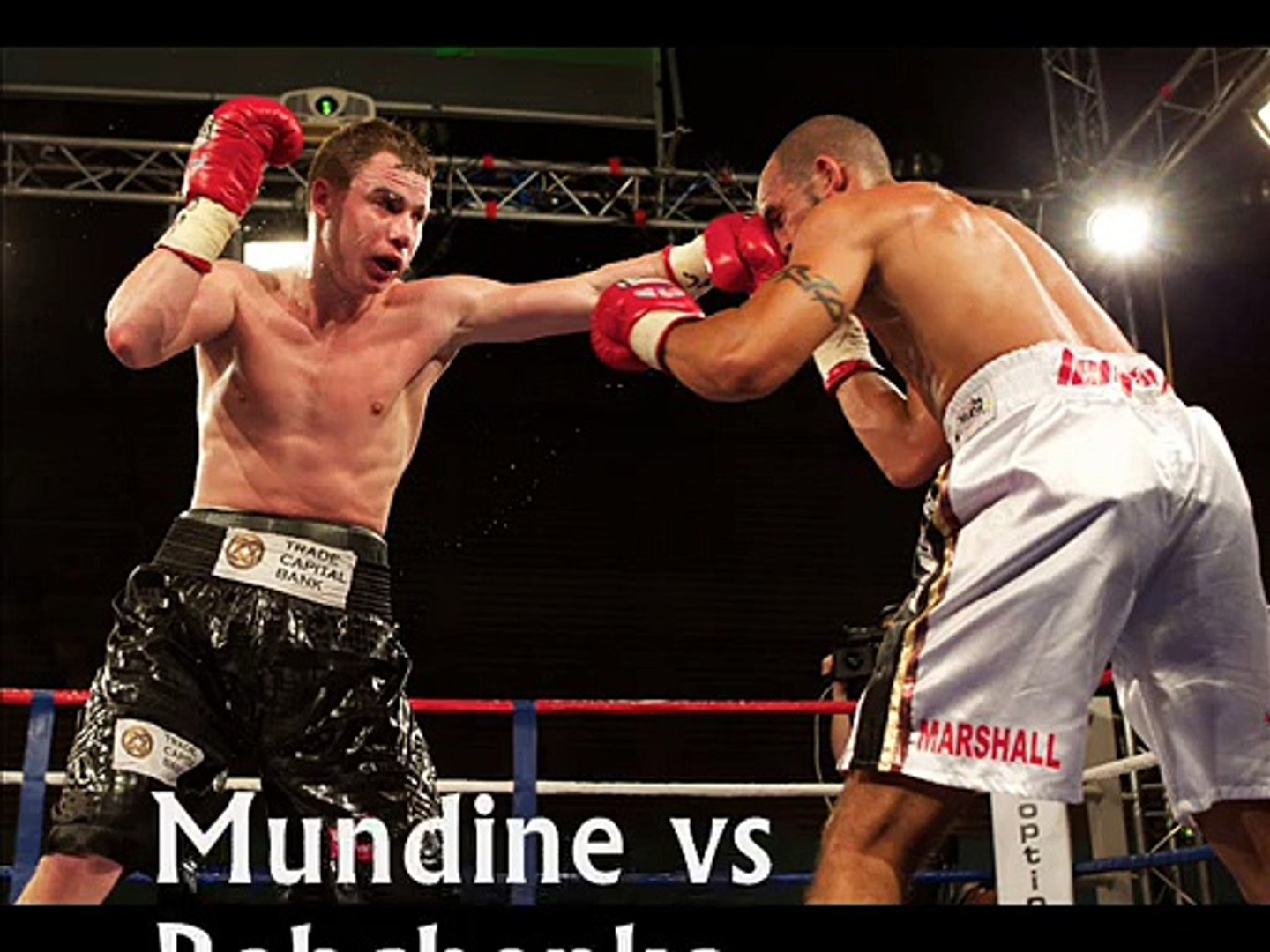 ⁣Boxing Anthony Mundine vs Sergey Rabchenko