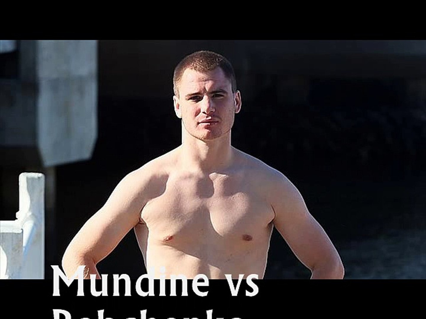 ⁣Boxing Anthony Mundine vs Sergey Rabchenko Live