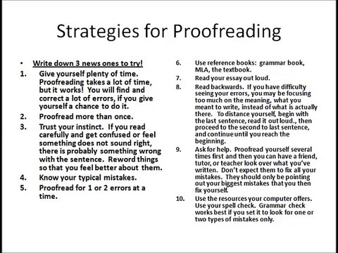 How to Write a High School Essay