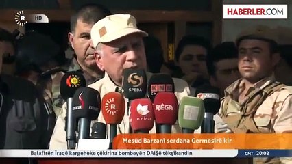 Barzani'den Cephedeki Peşmergeye Moral Ziyareti