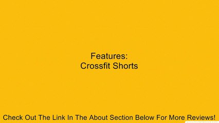 Women WOD Shorts Review