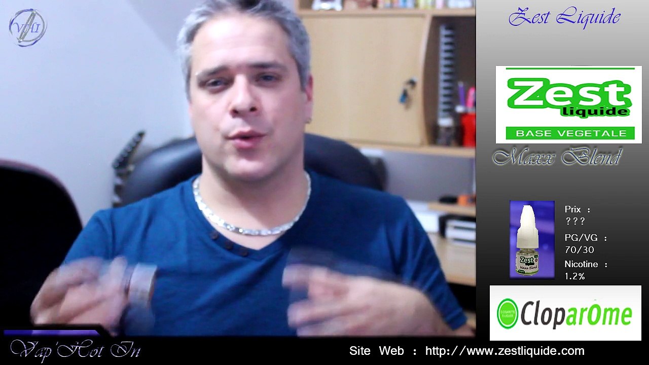 VapHotIn - Test Liquide # 81 - Zest Liquide - MaxxBlend