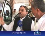 Qaim Ali Shah Along With His Ministers Arrived In Mithi Of Drought-hit Tharparkar District
