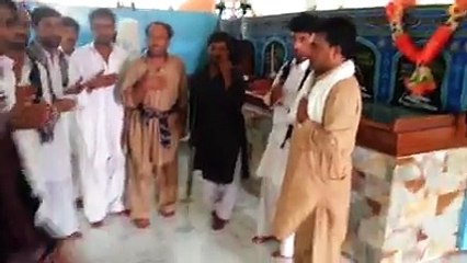dhudial party salami at mola AALI(a.s) qadam gah hyderabad sindh . after completing the recording from thar production for album 2014-15