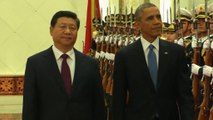 China's Xi hosts welcoming ceremony for Obama