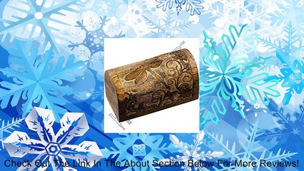 The New Age Source Wood Treasure Chest with Linning Dragonfly Each Review