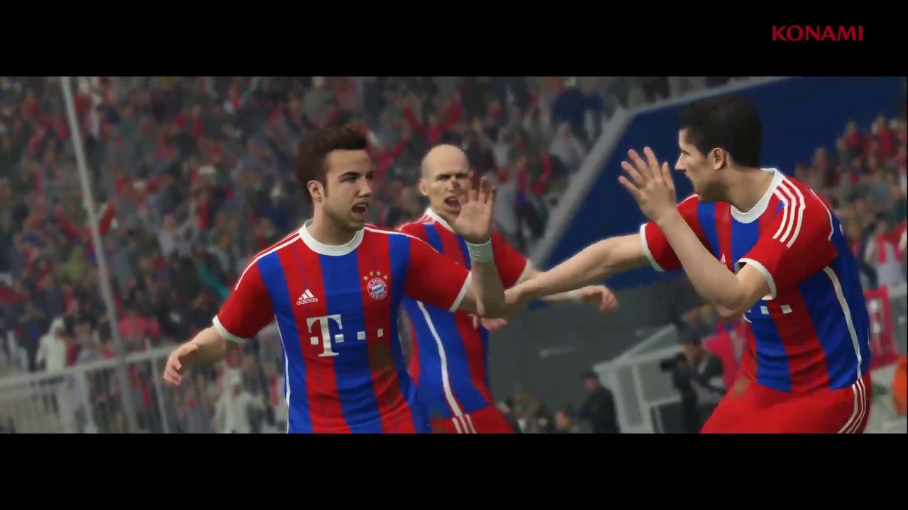 Pro Evolution Soccer 2015 - Trailer de lancement