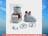 Robot Coupe R2N Commercial Food Processor 3 qt Gray 120v