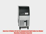 New IceOMatic 84 lb24 Commercial Half Cube Ice Maker Machine Modular Head Air