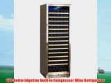 166Bottle EdgeStar BuiltIn Compressor Wine Refrigerator