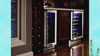 Marvel MPRO3WCMBSLL 15Inch Professional Wine Cellar with Framed Glass Left Hinge Door with SS