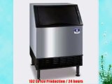 Manitowoc NEO UY0140A Air Cooled 132 Lb Half Dice Cube Undercounter Ice Machine