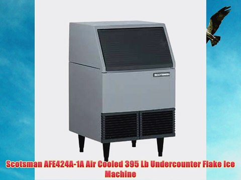Scotsman AFE424A1A Air Cooled 395 Lb Undercounter Flake Ice Machine