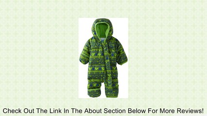Columbia Baby Boys' Infant Snuggly Bunny Bunting Review