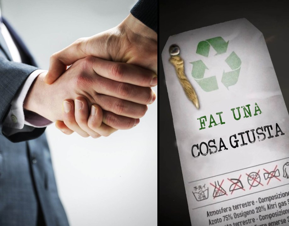 stringi la mano con decisione | FAI UNA COSA GIUSTA