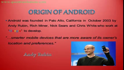 Android Development a Google OS by Quontra Solutions
