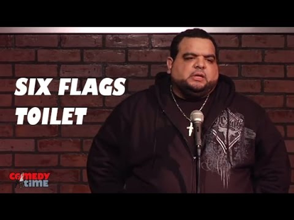 Stand Up Comedy by Kenny Ortega - Six Flags Toilet