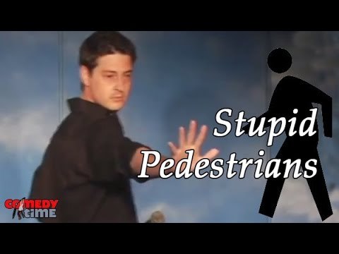 Stand Up Comedy by Brandon Vestal - Stupid Pedestrians