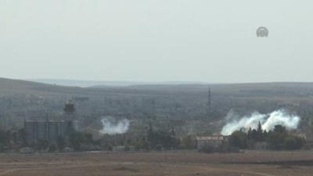 Koalisyon Uçakları Işid Mevzilerini Bombaladı (2)