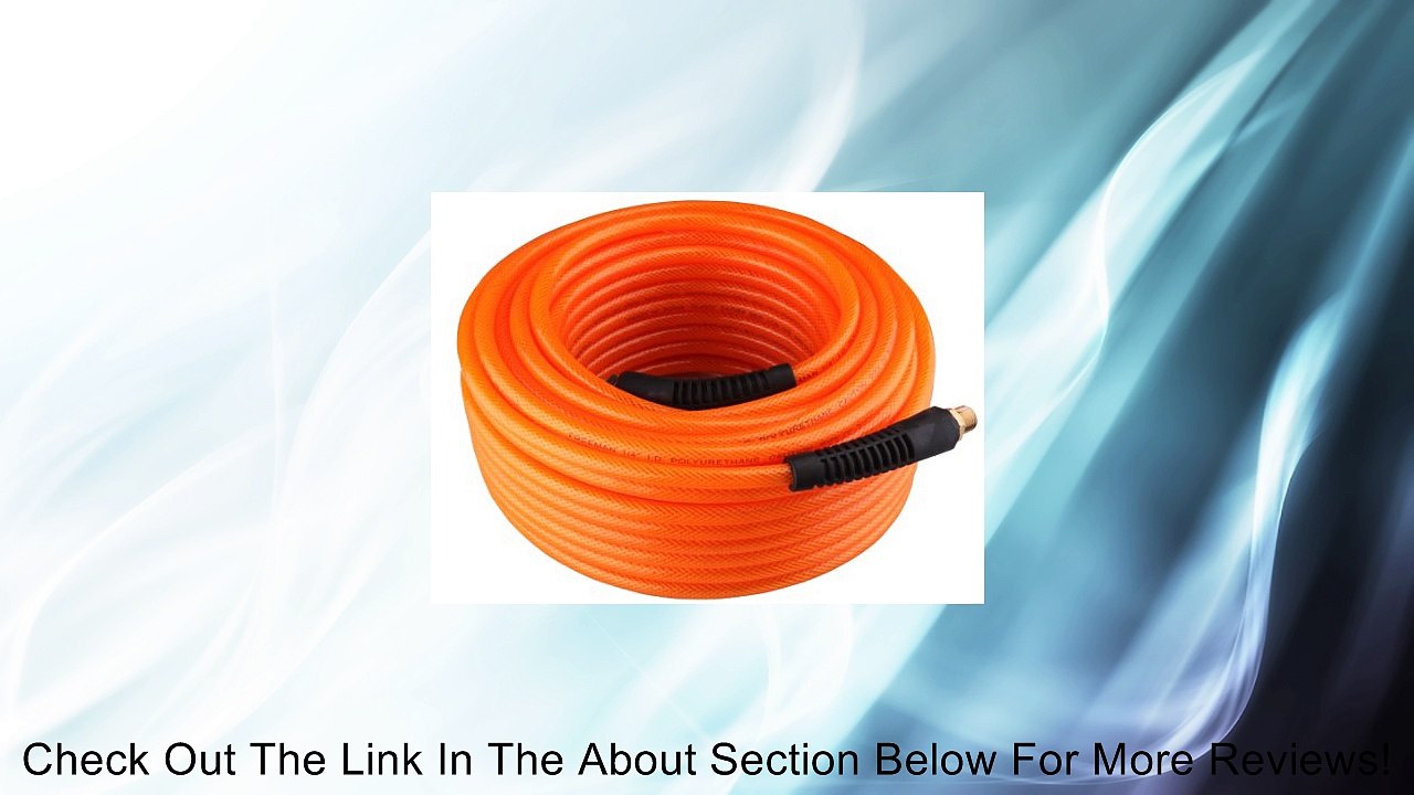 Freeman P14100RPU 1/4-Inch by 100-Feet Braided Polyurethane Air Hose Review