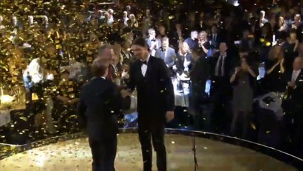 Zlatan ému reçoit son 9e ballon d'or suédois