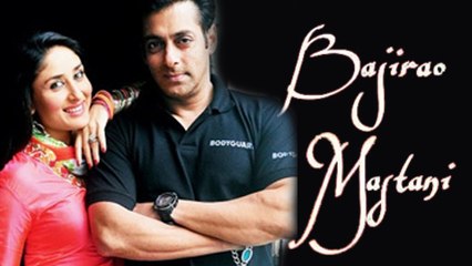 Salman Khan & Kareena Kapoor Shot For Bajirao Mastani Poster – NEW