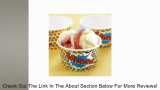 Ginger Ray Pop Art Superhero Ice Cream / Treat Tubs Review
