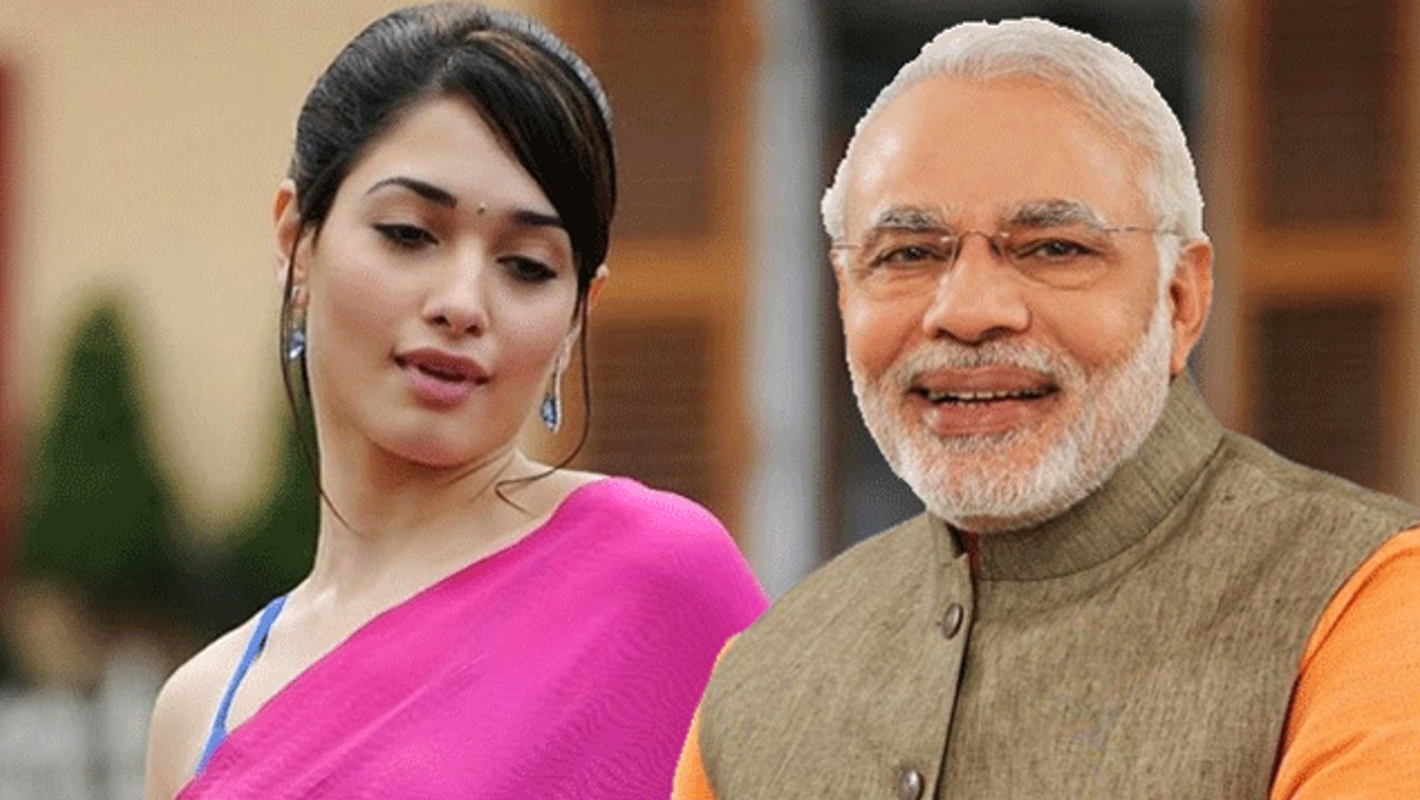 Tamannaah Bhatia Comes In Support Of Narendra Modi