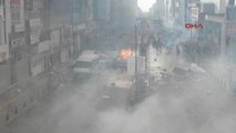 Valilik: Araçları Panzerle Ateşe Sürükleyen Polisler Açığa Alındı