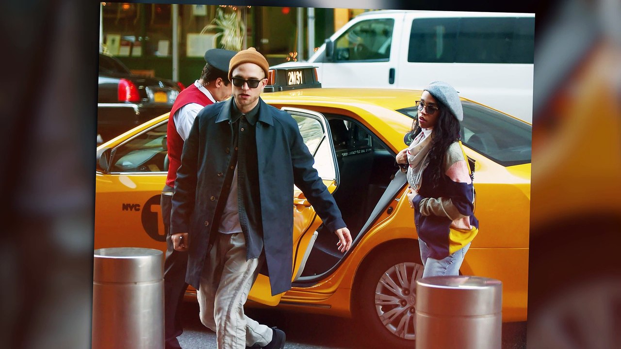 Robert Pattinson Sports An Edgy New Look While Hanging Out With New Girlfriend FKA Twigs