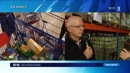 La campagne d'hiver des Restos du Coeur à Miserey-Salines : Direct 12/13