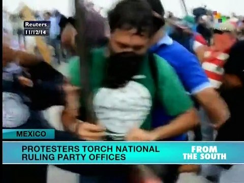 Protests in Mexico grow increasingly violent