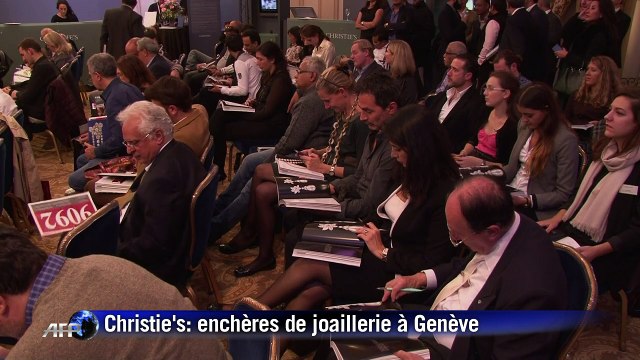 Christie's: enchères de joaillerie à Genève