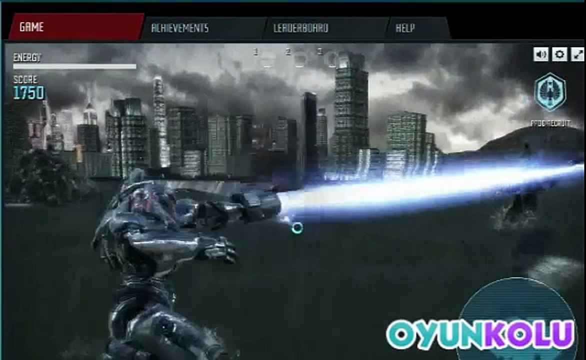 3D Koruyucu Dev Robot Oyununun Tanıtım Videosu