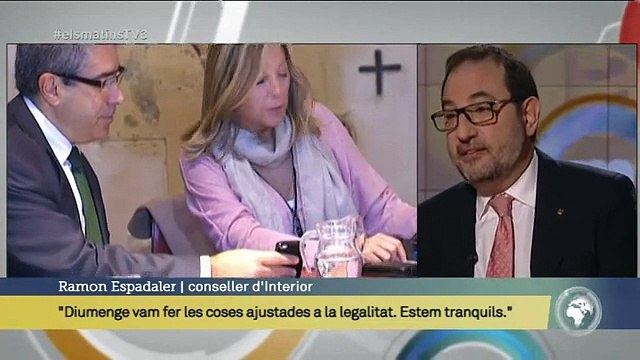 TV3 - Els Matins - Espadaler: És un error magne judicialitzar la situació entre Catalunya i Espa