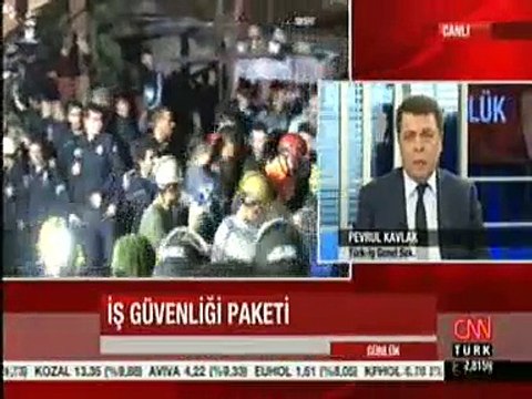 İŞ GÜVENLİĞİ PAKETİ TÜRK - İŞ TÜRK METAL PEVRUL KAVLAK CNN TÜRK
