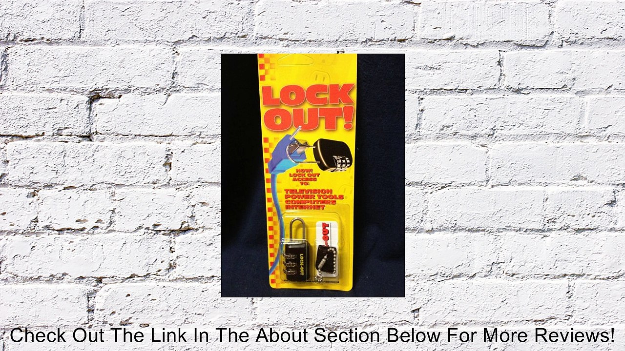 Lock Out! Lock Out Access to Televisions, Power Tools, Computers, & Internet Review