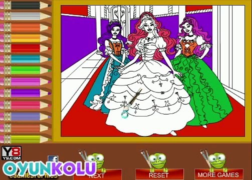 Barbie Boyama 3 Oyununun Oynanış Videosu