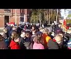 11 novembre : Les écoliers d'Eppeville chantent la Marseillaise