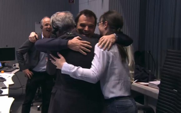 Mission Rosetta : la joie des équipes de l'ESA après l'atterrissage du robot Philae